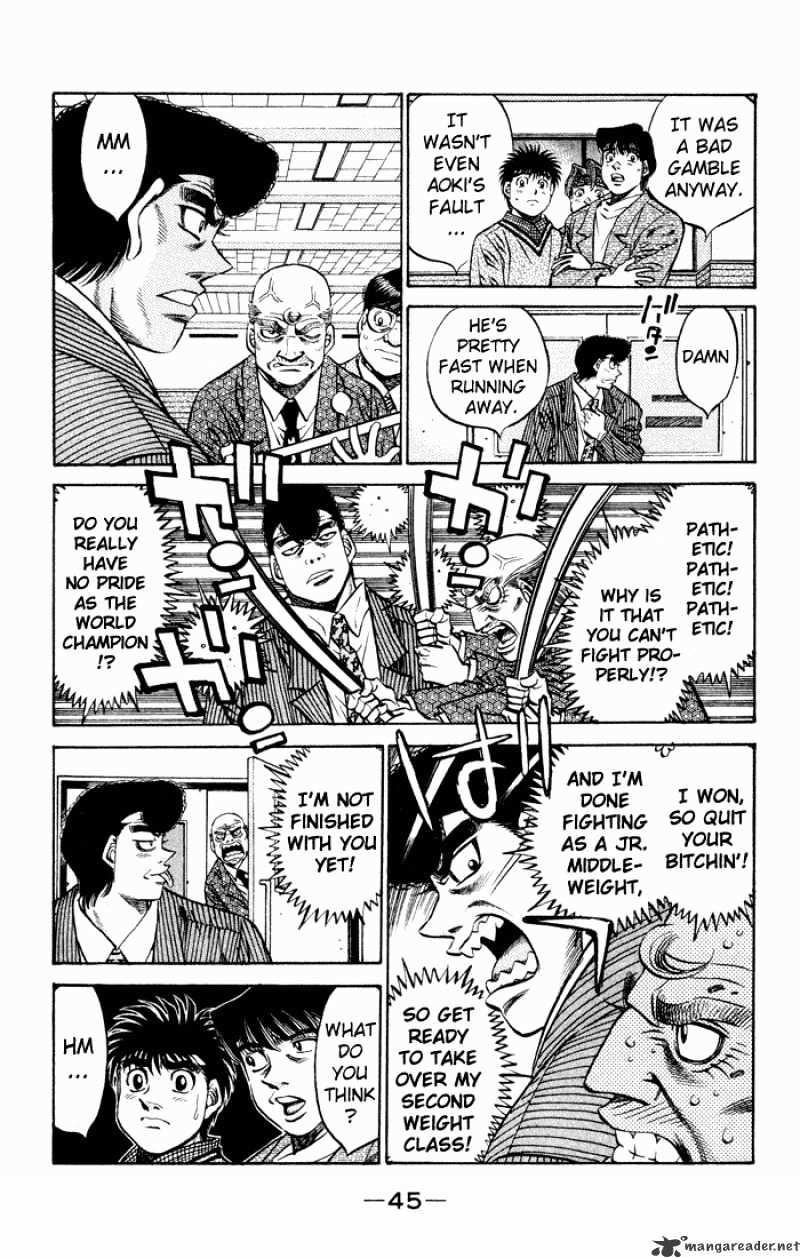 Hajime no Ippo: Fighting Spirit, Chapter 465 image 07